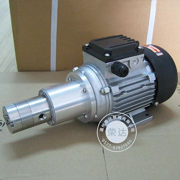 CQCB磁力齿轮泵 不锈钢化工磁力齿轮泵 无泄漏耐腐蚀齿轮泵